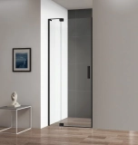 Душевая дверь Cezares SLIDER-B-1-70/80-C-NERO, профиль черный &mdash; 