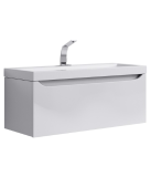 Тумба для комплекта Aqwella 5 Stars Verona 100 подвесная белый — 