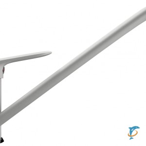 Смеситель для кухонной мойки Ulgran U-004 молочный (U-004-341)