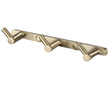 Планка KAISER с 3-мя V-крючками H0033 бронзовый — 