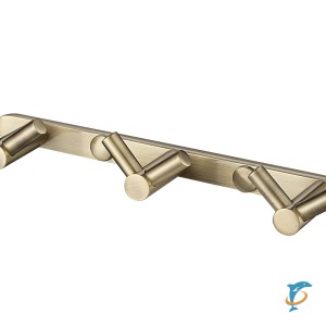 Планка KAISER с 3-мя V-крючками H0033 бронзовый  (H0033)