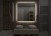 Зеркало Misty Нембус 100х100 сенсорное, LED холодная подсветка с подогревом