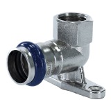 Уголок 90° настенный для нержавеющей трубы Millennium 18х1/2 ВР — 