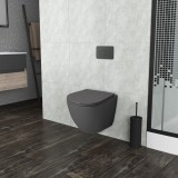 Унитаз подвесной Grossman GR-4455GMS Серый матовый — 