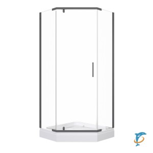 Душевое Ограждение Тритон Дека-Графит 100х100  (Щ0000073926)