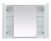 Мебель для ванной Misty Барселона -105 подвесная с 3 ящ. белая эмаль