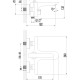 Смеситель Lemark Melange LM4914CW для ванны  (LM4914CW)