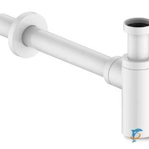 Сифон бутылочный Iddis Optima Home для раковины, белый матовый, OPTWT00i84  (OPTWT00i84)