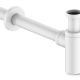 Сифон бутылочный Iddis Optima Home для раковины, белый матовый, OPTWT00i84  (OPTWT00i84)