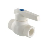 Кран полипропиленовый шаровой с латунной обоймой VALTEC 25 мм &mdash; 