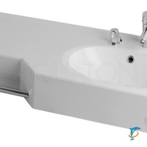 Раковина Aquaton Отель 2/127 правая белая с навесами 1A70123WOT01R  (Aquaton_1A70123WOT01R)