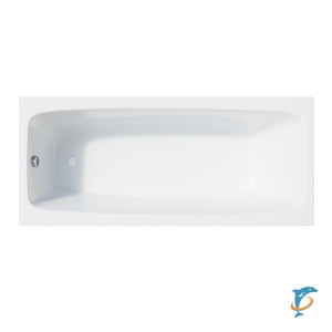 Акриловая ванна CORPA NERA Vasari 160х70 прямоугольная, универсальная, белый  (CN05012WH)