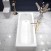 Акриловая ванна CORPA NERA Vasari 160х70 прямоугольная, универсальная, белый