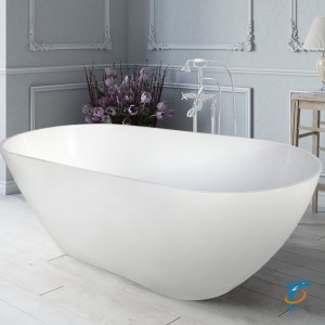 Ванна из литьевого мрамора Marmo Bagno Палермо 168х80 (MB-PL170-80)