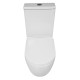 Унитаз напольный Azario Blanco безободковый, 820х630х360 (AZ-T003B-R)  (AZ-T003B-R)