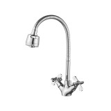 Смеситель Rossinka RS42-75 для кухни с гибким изливом — 