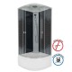 Душевая кабина Niagara Eco NG-7509-14BLACK (100х100х215) высокий поддон(40см), стекло мозаика  (7509)