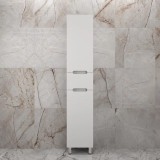 Пенал напольный Style Line Матис 36 см, белый матовый — 