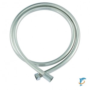 Душевой шланг Bravat, серебристый, 150 см (P7231N-RUS)