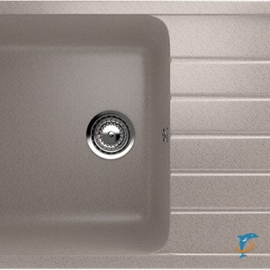 Односекционная реверсивная мойка ULGRAN U-400 песочный  (U-400-302)