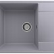 Мойка ULGRAN Quartz Prima 605 Бетон  (Prima 605-05)