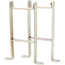 Комплект консолей Meibes для монтажа распределителя майбес поколения 7 на стене — Для монтажа коллекторов на 2, 3 и 5 контуров достаточно использовать один комплект консолей, для монтажа коллектора на 7 контуров необходимо использовать 2 комплекта консолей. 