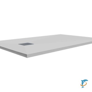 Душевой поддон из литьевого мрамора,белый,без сифона 120*80см (PTA-ST-120W)