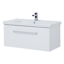 Тумба для комплекта Dreja BIG INN 100 подвесная, белый глянец — 