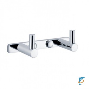 Планка с 2-мя крючками Хром Kaiser H0002  (H0002)