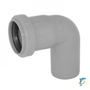 Отвод канализационный Ф40-90* (Политек) (100487)