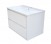 Мебель для ванной Misty Барселона - 75 подвесная с 2 ящ. белая эмаль