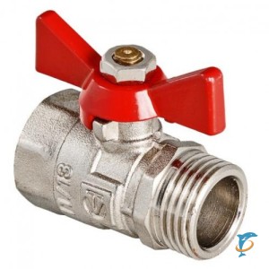 Кран шаровый VALTEC VT.093.N 3/4 г/ш бабочка   (VT.093.N.05)