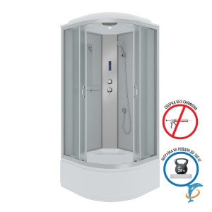 Душевая кабина Niagara NG-2307-14P (800х800х2150)  (23071424P)