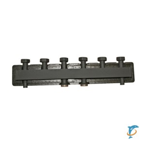 Стальной распределительный коллектор STOUT на 2 отопительных контура в теплоизоляции DN25 (SDG-0016-004002)