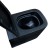 Унитаз подвесной Azario Cascad-Black 360х520х365 безободковый, система смыва 