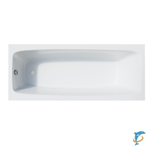 Акриловая ванна CORPA NERA Vasari 170х70 прямоугольная, универсальная, белый  (CN05013WH)