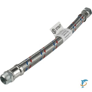 Stout Гибкая подводка для воды  НР 3/4 х ВР 3/4,  длина 400 мм  (SHF-0204-182020)