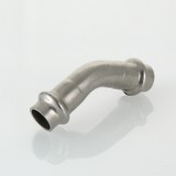 Пресс-угольник из нержавеющей стали VALTEC 18 мм 45°  — 