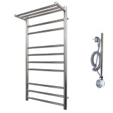 Полотенцесушитель электрический Point Аврора PN10150PE П9 500x1000 с полкой левый/правый, хром — 