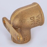 Настенная водорозетка Viega d22х3/4 под пайку, бронза, модель 94472G &mdash; 