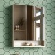 Зеркало-шкаф Misty Мускат 70 с полочкой  (П-Мус04070-01)