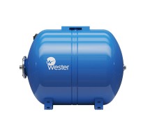 Гидроаккумулятор Wester WAO 100л 10 бар — Объем 100 л; Тип установки - горизонтальный ; Макс. давление 10 бар; Диаметр 495 мм; Высота 517 мм; Длина 730 мм;  Присоединение 1 дюйм