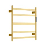 Полотенцесушитель электрический RAGLO R350.01.03 настенный сенсорный с терморегулятором, сатин золотой &mdash; 