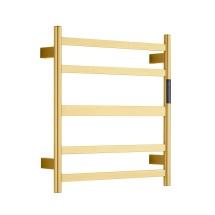 Полотенцесушитель электрический RAGLO R350.01.03 настенный сенсорный с терморегулятором, сатин золотой &mdash; 