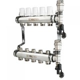 Коллекторная группа VALTEC 1''x 3/4 на 9 выходов — 