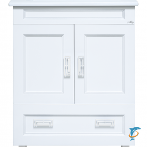 Тумба с раковиной Misty Дива 75 напольная, белая (П-Див01075-013Пр+Misty_4640021062210)