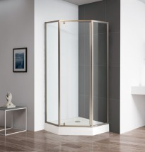 Душевой уголок Cezares ECO-O-P-1-90-C-Br — 