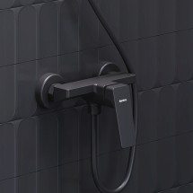 Смеситель для душа Damixa Merkur 402000300 черный &mdash; 