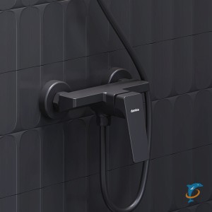Смеситель для душа Damixa Merkur 402000300 черный (402000300)