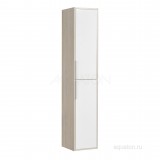 Шкаф-пенал Aquaton Рико 30 подвесной, белый, ясень фабрик — 